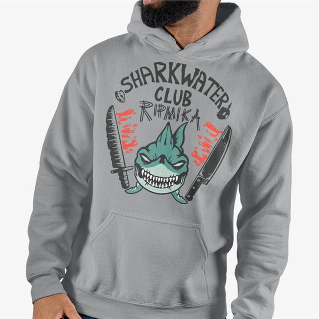 Ripmika Merch Sharkwater Club Ripmika Sweatshirt Mika Jakeyboiarts