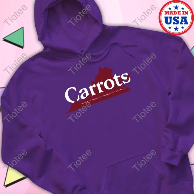 Virginia Carrots Virginia Polytechnic Institute And State University T Shirt Anwar Carrots