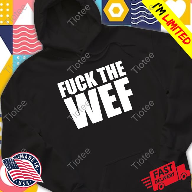 Official Dr Simon Goddek Fuck The Wef Shirt
