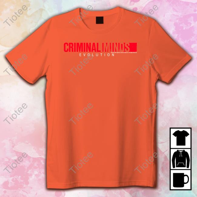 Criminal Minds Evolution Logo Fleece Tee Shirt