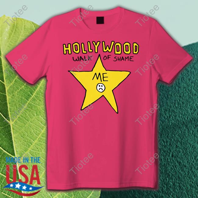 Thegoodshirts Merch Hollywood Walk Of Shame Sweatshirt