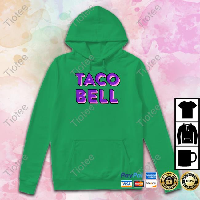 Official Taco Bell Distress Logo Tee Shirt
