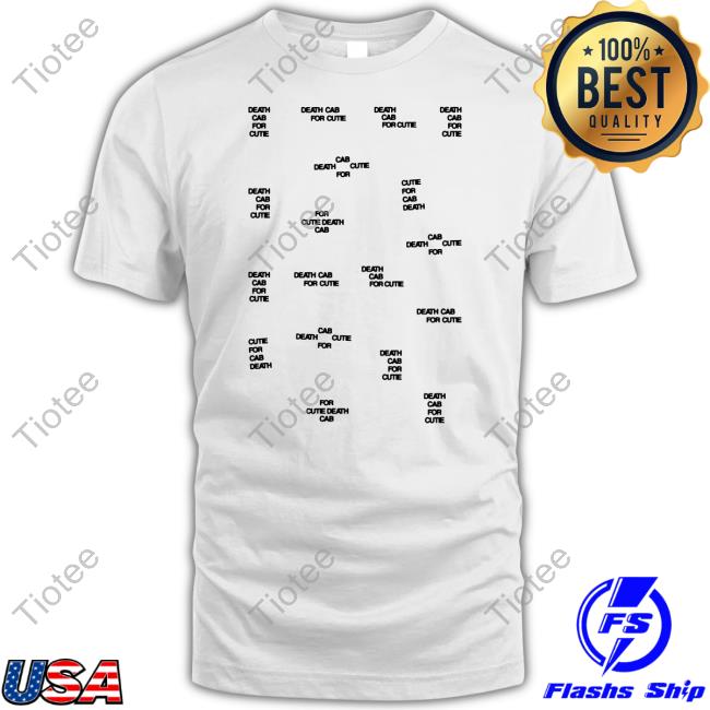 Official Death Cab For Cutie Logo Play Shirt
