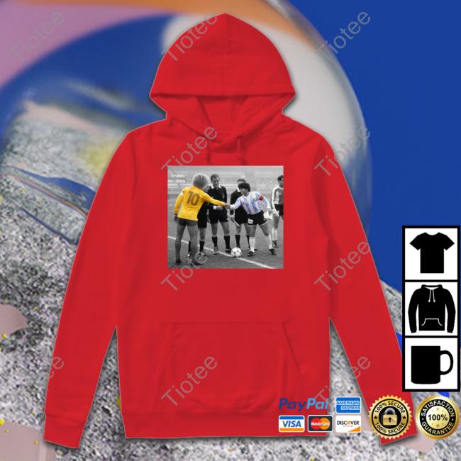 Aleliparoti Carlos Valderrama With Diego Maradona Tee Shirt Captain's Circle Aleliparoti Carlos Valderrama X Diego Maradona Tee Shirt Nico Cantor