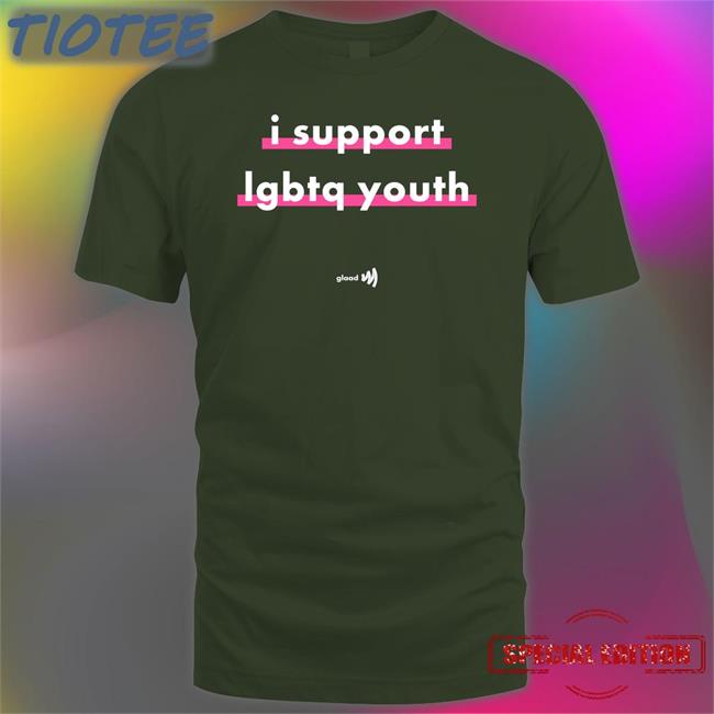Ahh!Dmiral Boowater I Support Lgbtq Youth Shirt Glaad
