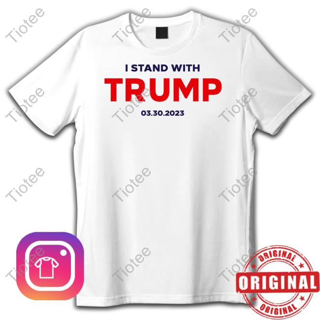 Kari Lake I Stand With Trump 03.30.2023 Hoodie