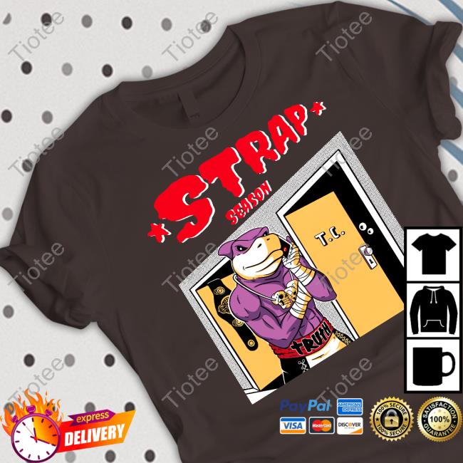 Strap Season 3.0 Danger Swim At Your Own Risk Sweatshirt