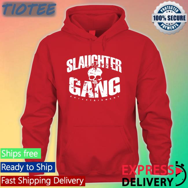 Slaughter Gang Entertainment Distressed Hoodie 21 Savage
