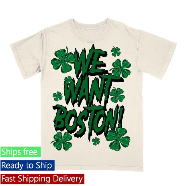 Planet Euphoria Merch We Want Boston Short Sleeve Tee – Euphoria Shop