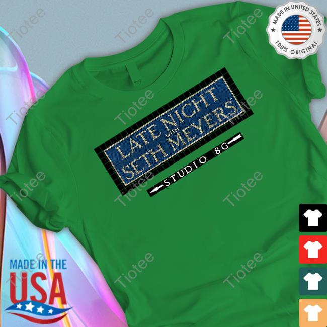 Official Late Night With Seth Meyers Studio 8G Tee Shirt