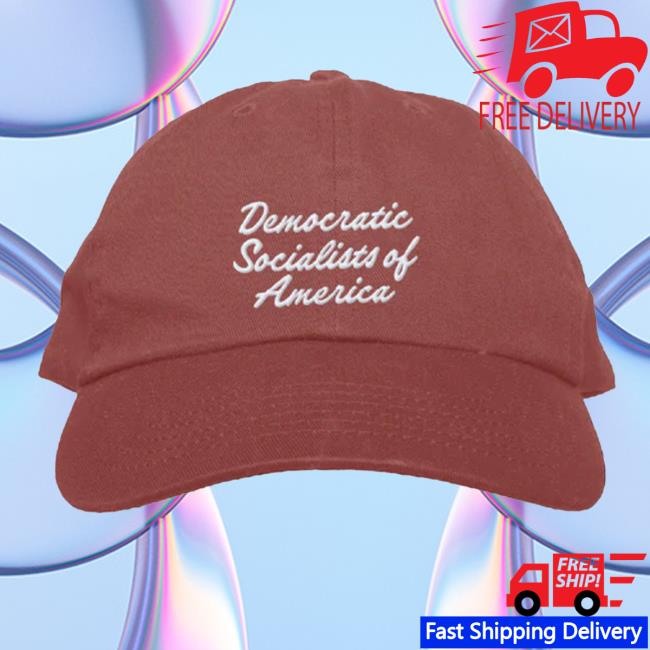 Official DSA USA Store Shop Merch | Democratic Socialists Of America DSA Script Hot Cap