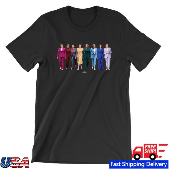 Official Biden Harris Merch Store Kamala Pride Flag T-Shirts BidenHarris