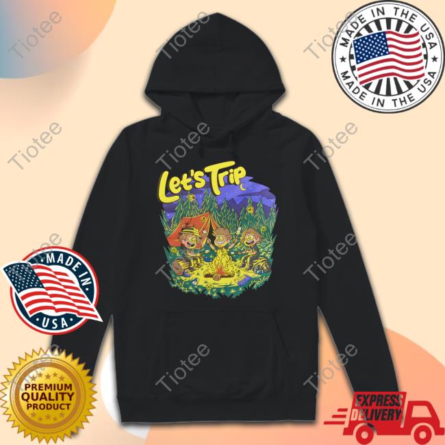Lets Trip Merch Let's Trip Campfire Tee Sturnioloclothing