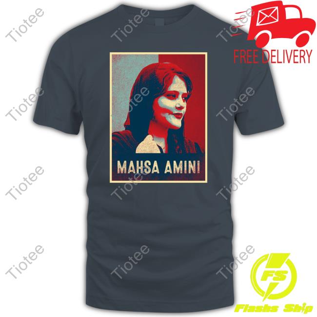 Jamie Lee Curtis Wearing Mahsa Amini Vintage Retro Long Sleeve T Shirt