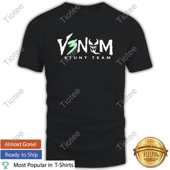 Venom Merch V3nom Stunt Team Shirt New