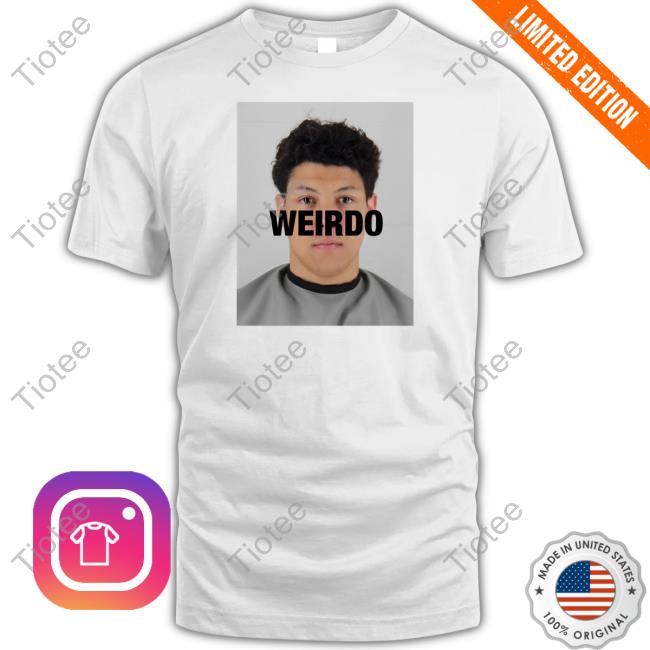 Official Jackson Mahomes Weirdo Long Sleeve T Shirt