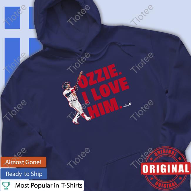 Breakingt Ozzie Albies I Love Him Tee