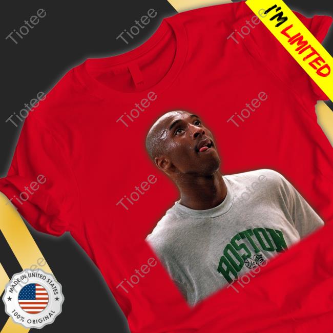 Jayson Tatum Kobe Bryant In Celtics Gear Shirt Celtics Lakers