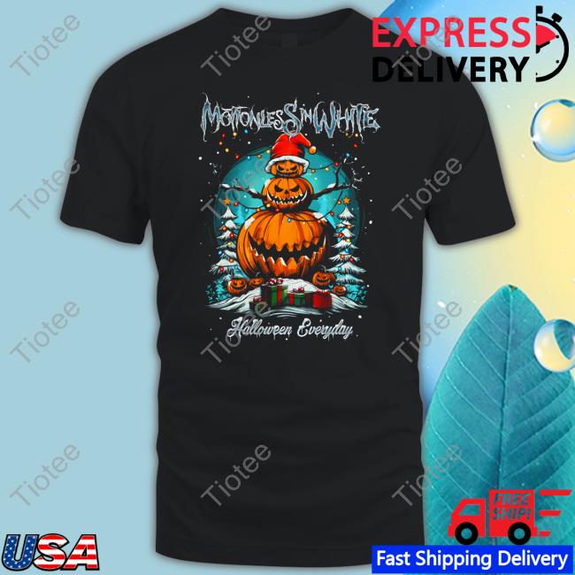 Official Motionless In White Merch Halloween Everyday Tee