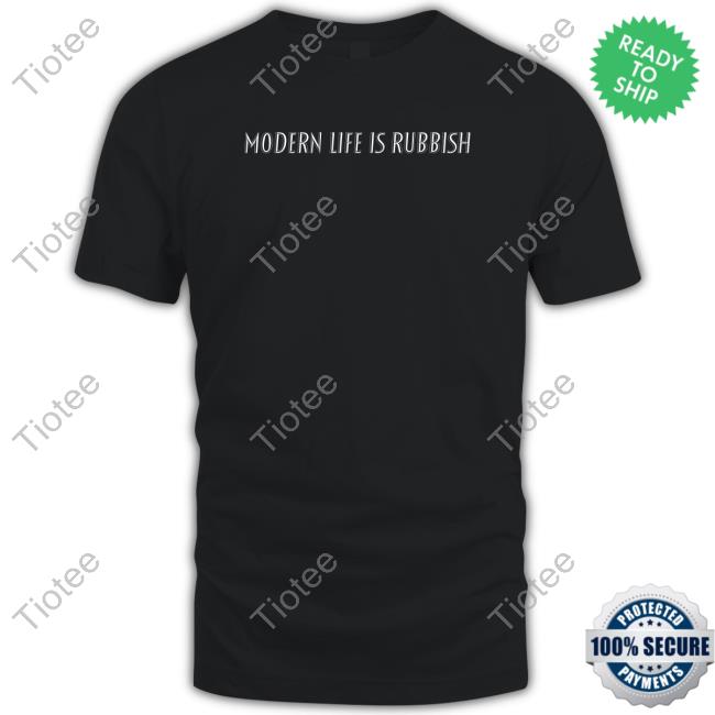 Modern Life Is Rubbush Tee Blur Merch Modern Life Is Rubbush Hooded Sweatshirt