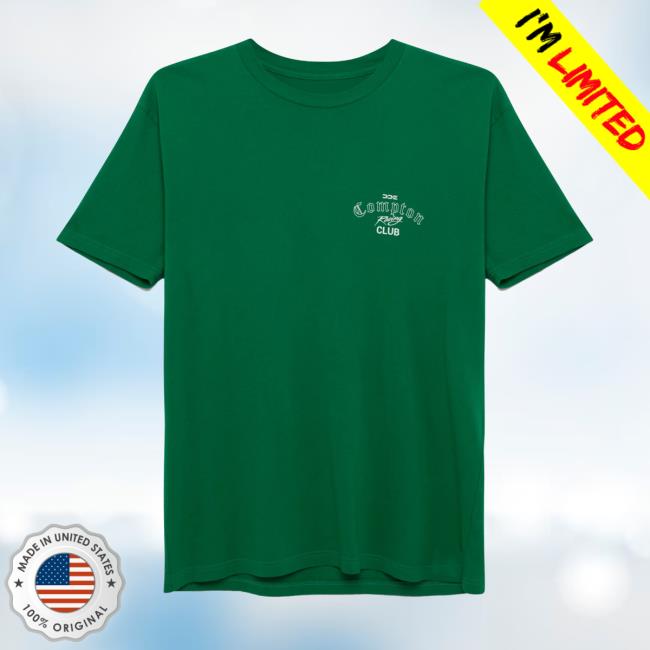 Official DDE Merch Store DDE Compton Racing Tees - Green DDE Clothing Shop