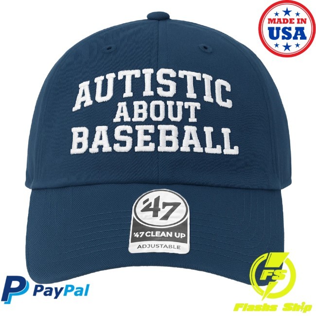 Autistic About Baseball Hat Hat