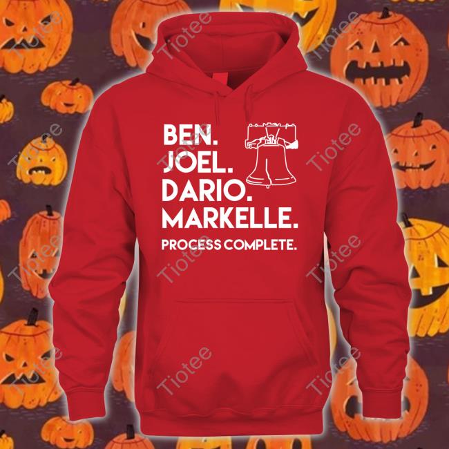 Ben Joel Dario Markelle Process Complete Shirts Philadelphia Phillies