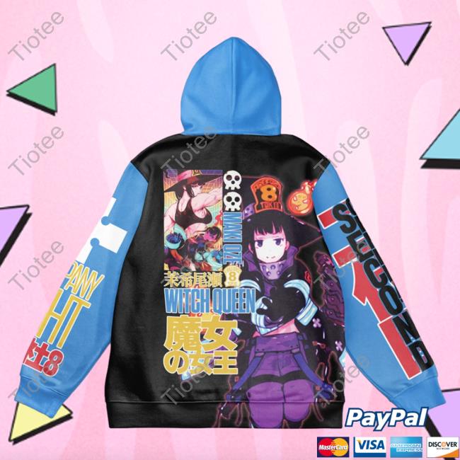 Official Anime Ape Clothing Maki Oze Fire Force Streetwear Crewneck Animeape