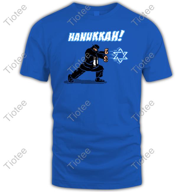 Hanukkah Ryu Hadoken Long Sleeve T Shirt