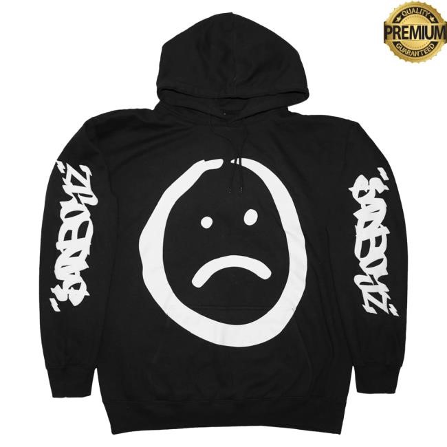 Official Sad Boyz Merch Store Sad Boyz Hoodies - Black