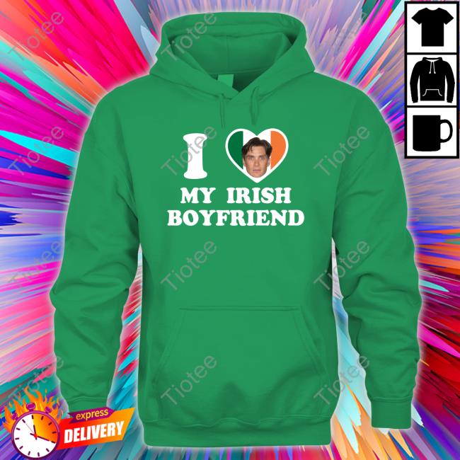 I Heart My Irish Boyfriend Cillian Murphy Hoodie Sweatshirt