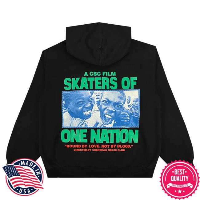 Official Crenshaw Skate Club S.O.O.N Hoodies Black CrenshawSkateClub