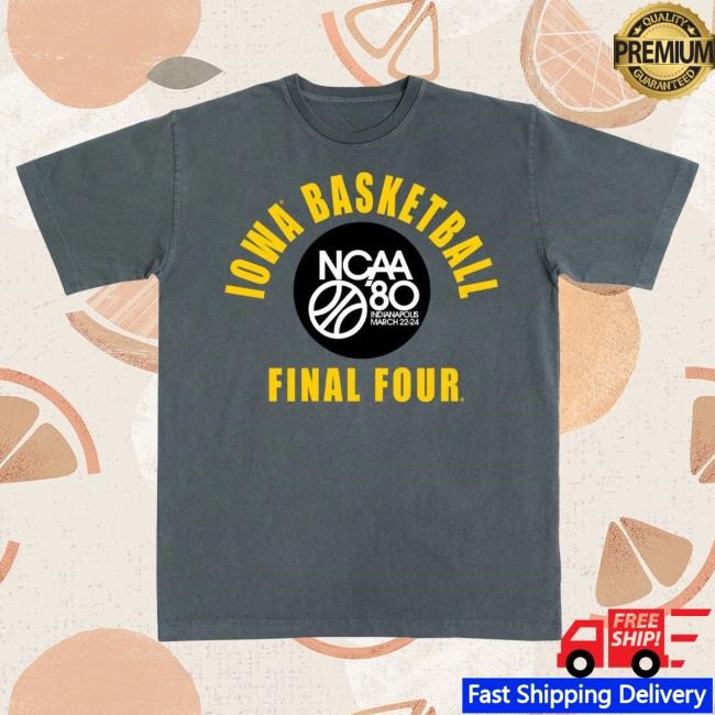 Official Slam Goods Iowa '80 Final Four Heavy Tees SlamGoods