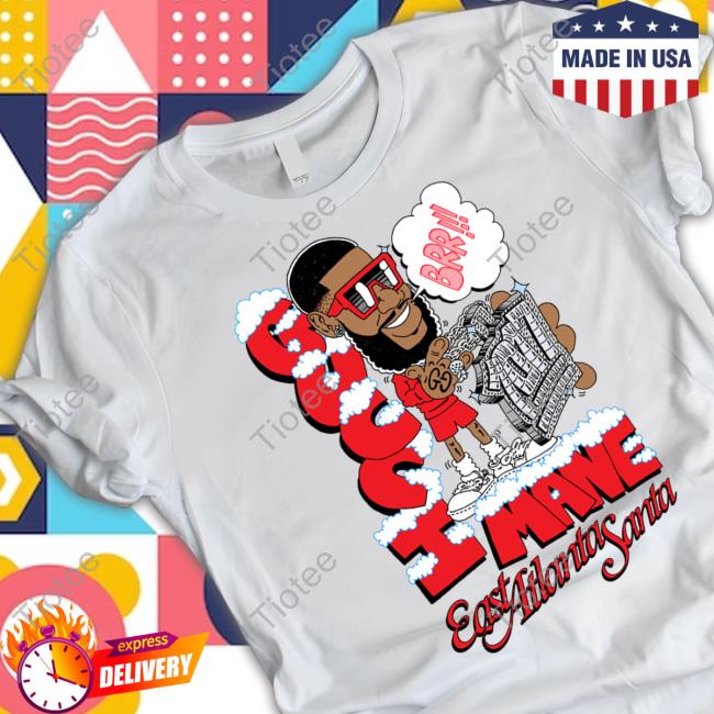 Official Thenew1017records Shop Merch Brr Christmas East Atlanta Santa Sweatshirt