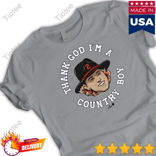 BreakingT Shop Thank God I'm A Country Boy Tee Gunnar Henderson