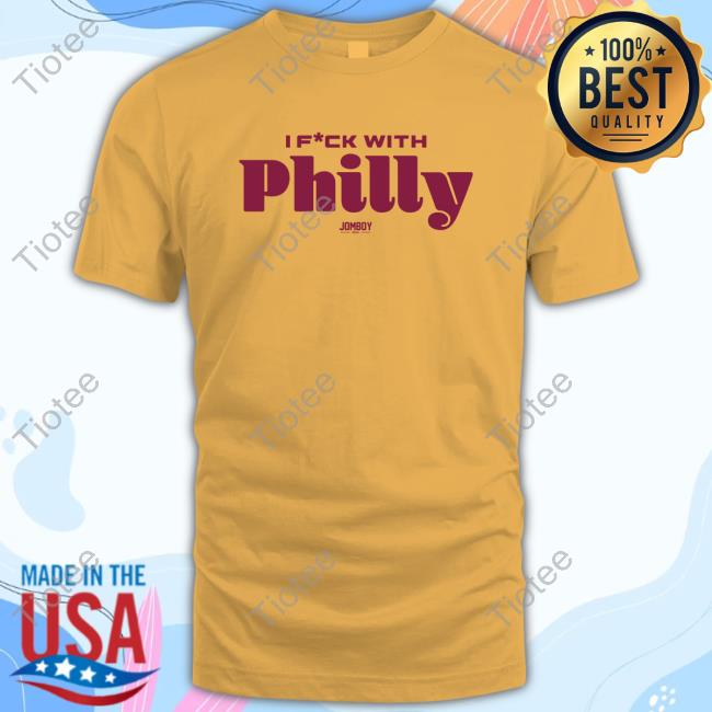 Official Shop Jomboy Media I F*ck With Philly Crewneck Sweatshirt