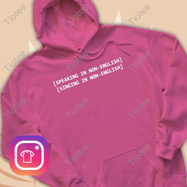 Bad Bunny Speaking Non English Singing In Non English T Shirt