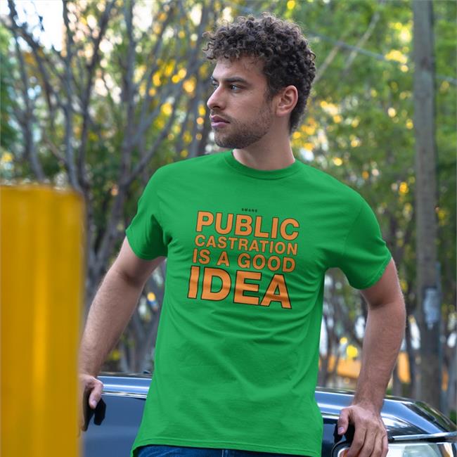 Swans Public Castration Is A Good Idea Tee Shirt
