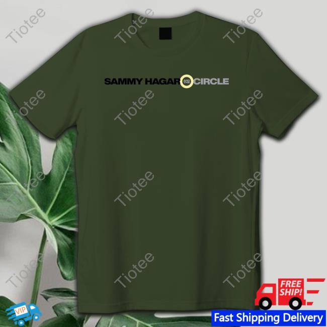 Red Rocker Sammy Hagar And The Circle Crazy Times Album T-Shirt