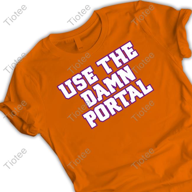 Official Barstool Sports Store Use The Portal T-Shirt