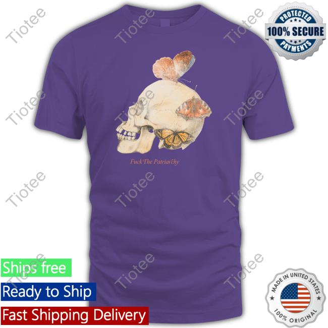 Qtcinderella Fuck The Patriarchy Skull Hooded Sweatshirt