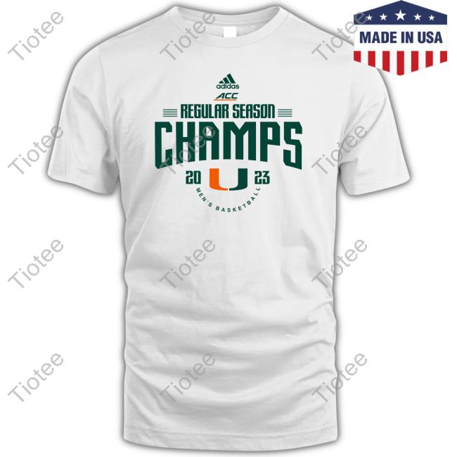 Official ACC Regular Season Champions 2023 T-Shirt