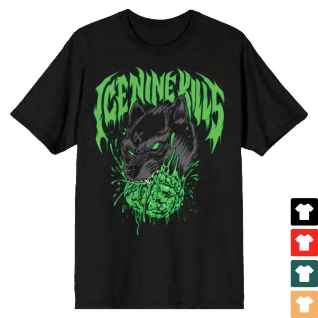 Official Ice Nine Kills Merch Store INK Wolf Hot Shirt Ink Merch IceNineKills