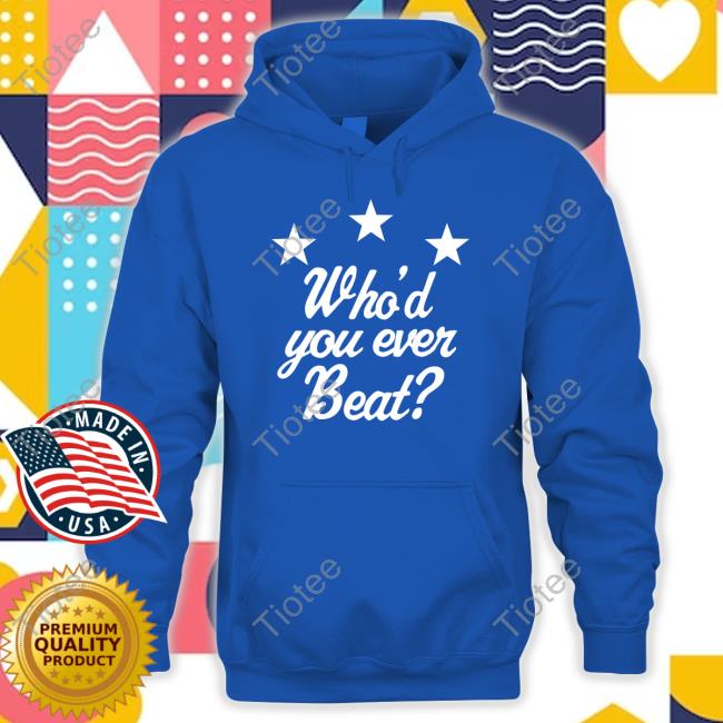 Al Snow Collar And Elbow Merch Who'd You Ever Beat Tee Shirt