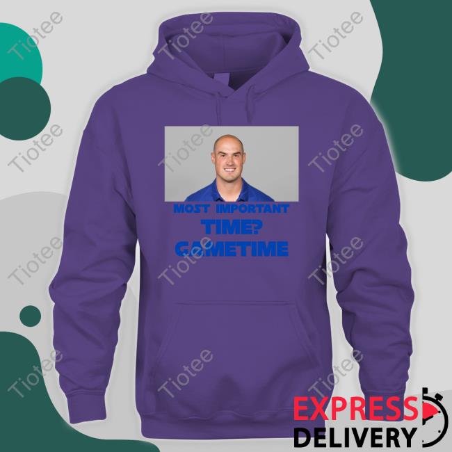 Isaiah Hodgins Mike Kafka Most Important Time Gametime Shirt