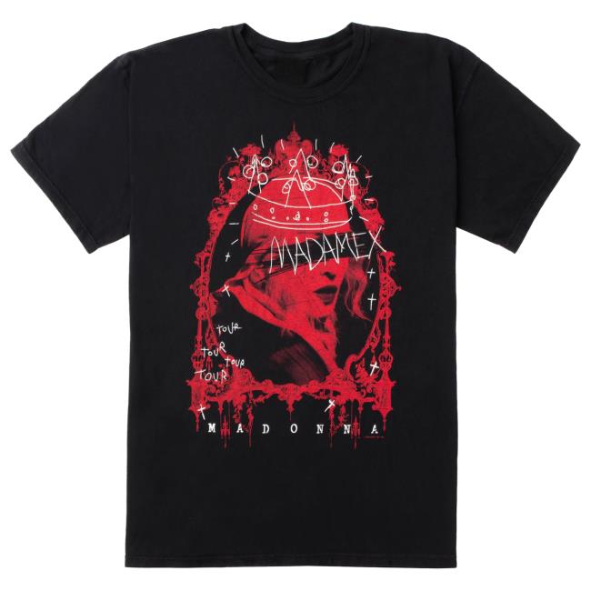 Official Madonna Merch Store Madame X Majesty Hot Shirt Madonna Apparel Clothing Shop