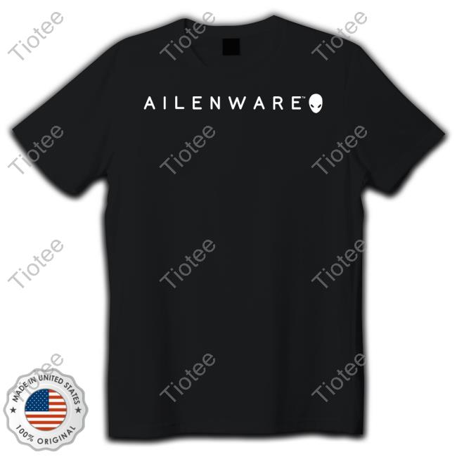 Moon Grifs Wearing Alienware Long Sleeve Tee Shirt Mrgrifs