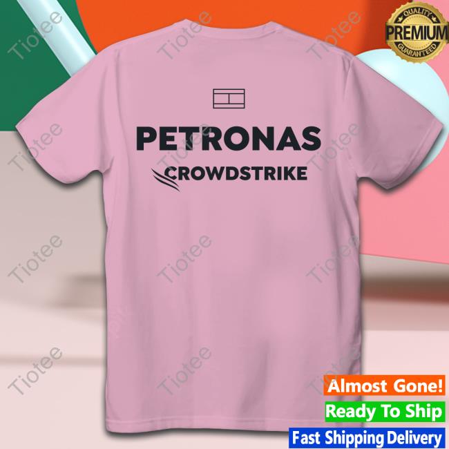 Official Mercedes AMG PETRONAS F1 Team Petronas Crowdstrike Shirt