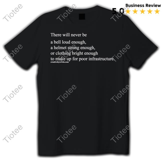 Dave Delaney There Will Never Be A Bell Loud Enough A Helmet Strong Enough Shirt