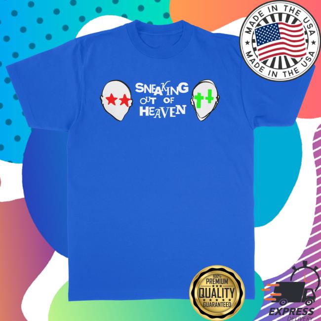 Waterparks Band Merch Shop Sneaking Out Of Heaven Blue New Tee